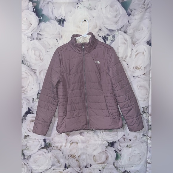 The North Face Harway Jacket Insulated Lightweight Womens  Large Mauve Purple - Picture 2 of 8
